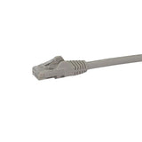 StarTech.com N6PATC10MGR netværkskabel Grå 10 m Cat6 U/UTP (UTP)