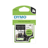DYMO D1 Durable - Black on White - 12mm etiketbånd Sort på hvid