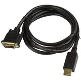 StarTech.com DP2DVI2MM6 videokabel adapter 1,8 m DisplayPort DVI-D Sort