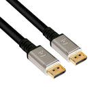 CLUB3D CAC-1069 DisplayPort kabel Sort, Sølv