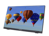 Hannspree HT225HPB computerskærm 54,6 cm (21.5") 1920 x 1080 pixel Fuld HD LED Berøringsskærm Bordplade Sort