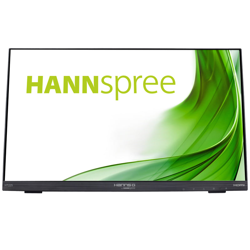 Hannspree HT225HPB computerskærm 54,6 cm (21.5") 1920 x 1080 pixel Fuld HD LED Berøringsskærm Bordplade Sort