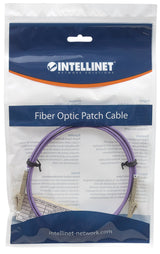 Intellinet 750882 InfiniBand og fiberoptisk kabel 2 m LC Violet