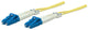 Intellinet 471893 InfiniBand og fiberoptisk kabel 3 m LC Gul