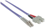 Intellinet 750929 InfiniBand og fiberoptisk kabel 2 m LC SC Violet
