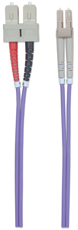 Intellinet 750936 InfiniBand og fiberoptisk kabel 3 m LC SC Violet