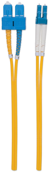Intellinet 473965 InfiniBand og fiberoptisk kabel 1 m LC SC Gul
