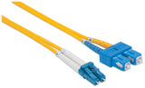 Intellinet 473965 InfiniBand og fiberoptisk kabel 1 m LC SC Gul