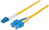 Intellinet 473965 InfiniBand og fiberoptisk kabel 1 m LC SC Gul