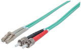 Intellinet 751117 InfiniBand og fiberoptisk kabel 1 m ST LC Turkisfarve