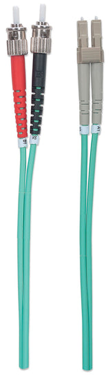 Intellinet 751117 InfiniBand og fiberoptisk kabel 1 m ST LC Turkisfarve