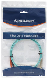 Intellinet 751131 InfiniBand og fiberoptisk kabel 5 m ST LC Turkisfarve