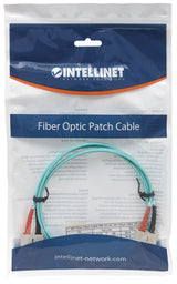 Intellinet 751025 InfiniBand og fiberoptisk kabel 1 m SC Turkisfarve