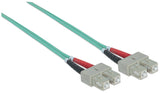 Intellinet 751025 InfiniBand og fiberoptisk kabel 1 m SC Turkisfarve