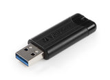 Verbatim PinStripe USB-nøgle 64 GB USB Type-A 3.2 Gen 1 (3.1 Gen 1) Sort