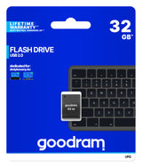 Goodram UPI2 USB-nøgle 32 GB USB Type-A 2.0 Sort