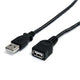 StarTech.com USBEXTAA6BK USB-kabel 1,83 m USB A Sort