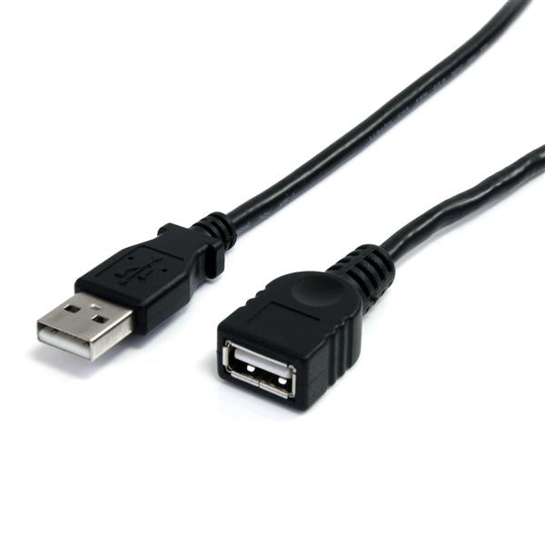 StarTech.com USBEXTAA6BK USB-kabel 1,83 m USB A Sort