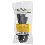 StarTech.com PXT101YEU2M el-ledning Sort 2 m CEE7/7 2 x C13 forbinder
