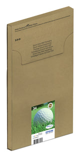 Epson Golf ball C13T34664510 blækpatron 1 stk Original Standard udbytte Sort, Blå, Magenta, Gul