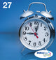 Epson Alarm clock C13T27054510 blækpatron 1 stk Original Standard udbytte Blå, Magenta, Gul