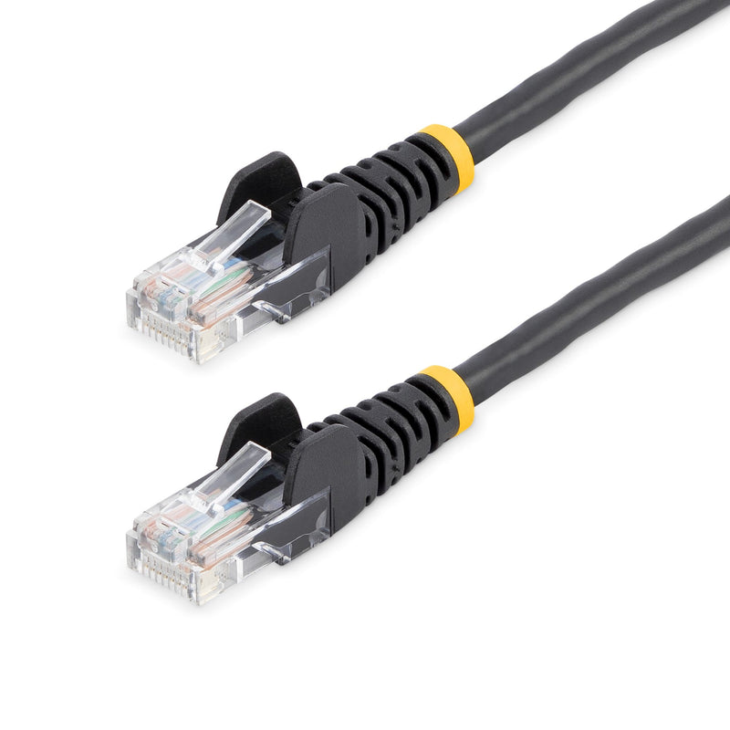 StarTech.com 45PAT5MBK netværkskabel Sort 5 m Cat5e U/UTP (UTP)
