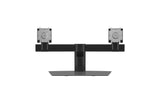 DELL Dual Monitor Stand 68,6 cm (27") Skrivebord Aluminium, Sort