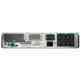 APC SMT3000RMI2UC UPS-enhed Interaktivt indgangsstik 3 kVA 2700 W 9 AC stikkontakt(er)