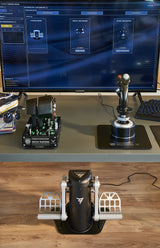 Thrustmaster TPR Rudder Sort, Sølv USB Flysimulator Analog PC