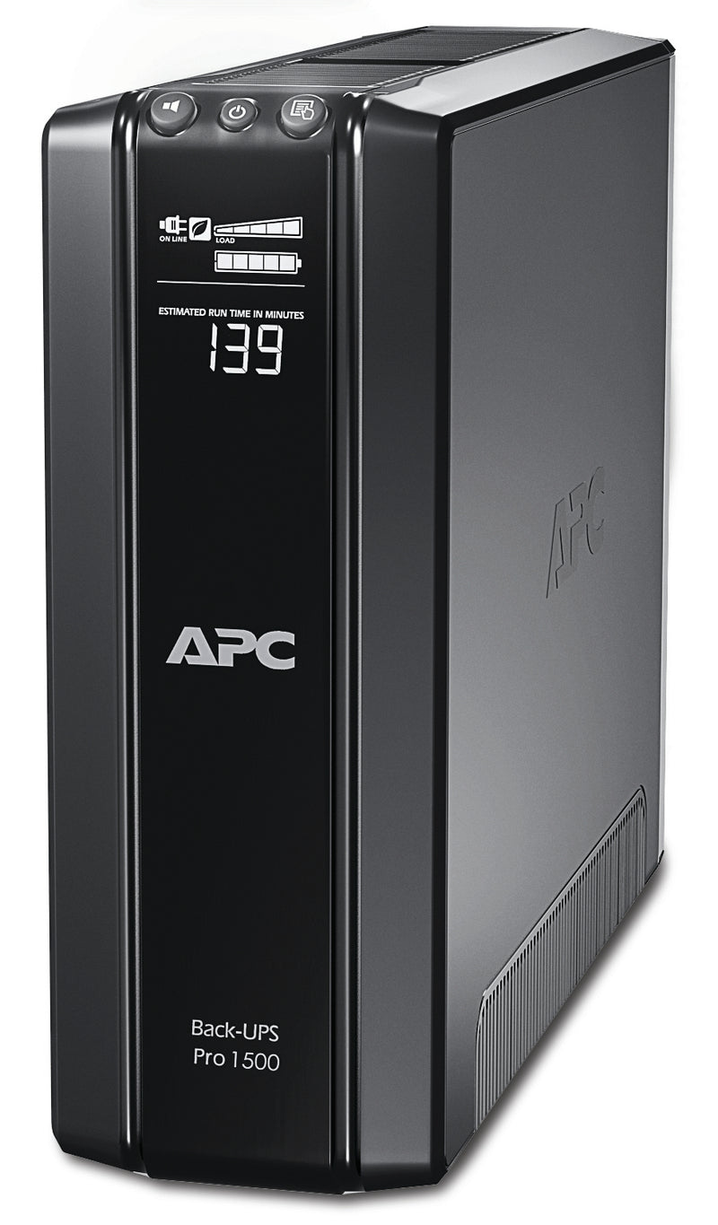 APC Back-UPS Pro UPS-enhed Interaktivt indgangsstik 1,5 kVA 865 W 10 AC stikkontakt(er)