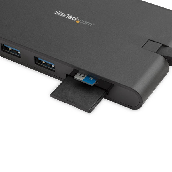 StarTech.com DKT30CHVSCPD dockingstation Ledningsført USB 3.2 Gen 1 (3.1 Gen 1) Type-C Sort