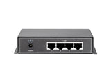 LevelOne GEP-0520 netværksswitch Gigabit Ethernet (10/100/1000) Strøm over Ethernet (PoE) Sort