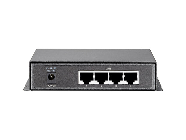 LevelOne GEP-0520 netværksswitch Gigabit Ethernet (10/100/1000) Strøm over Ethernet (PoE) Sort