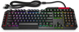 HP 惠普暗影精灵旗舰版键盘 tastatur Spil USB Sort
