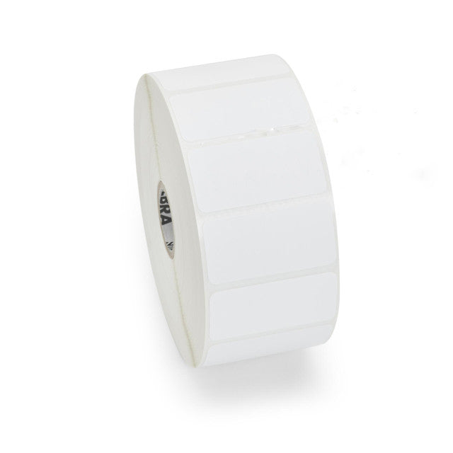 Zebra 3010744 print etiket Hvid Selvklæbende printeretiket