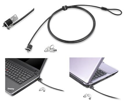 Lenovo 57Y4303 kabellås Sort, Sølv 1,52 m