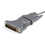 StarTech.com ICUSB232DB25 serielkabel Grå 0,9 m USB Type-A DB-9