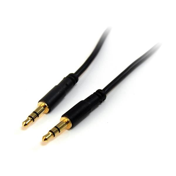 StarTech.com MU3MMS lydkabel 0,91 m 3.5mm Sort