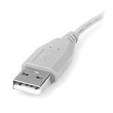 StarTech.com USB2HABM6IN USB-kabel USB 2.0 0,152 m USB A Mini-USB B Grå