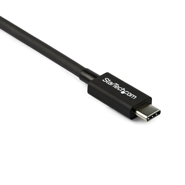 StarTech.com TBLT34MM80CM Thunderbolt kabel 0,8 m 40 Gbit/sek. Sort