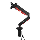 iiyama DSG3001C-R1 skærmbeslag og -stativer 76,2 cm (30") Skrivebord Sort, Rød