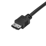StarTech.com USB3C2ESAT3 USB-kabel 0,9 m USB C Sort