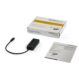 StarTech.com HB30C4AIB interface hub USB 3.2 Gen 1 (3.1 Gen 1) Type-C 5000 Mbit/s Sort