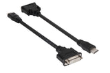 CLUB3D HDMI to DVI-I Single Link Adapter Cable 0,40 m Sort