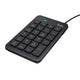 Trust 22221 numerisk tastatur Laptop/PC USB Sort