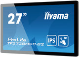 iiyama ProLite TF2738MSC-B2 computerskærm 68,6 cm (27") 1920 x 1080 pixel Fuld HD LED Berøringsskærm Multibruger Sort