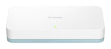 D-Link DGS-1008D/E netværksswitch Ikke administreret Gigabit Ethernet (10/100/1000) Hvid