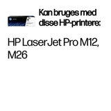 HP 79A Black Original LaserJet Toner Cartridge tonerpatron 1 stk