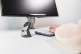 BakkerElkhuizen DXT Precision Mouse Wireless mus Kontor Ambidextrous RF trådløs + Bluetooth Laser 2000 dpi