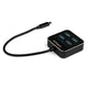 StarTech.com HB31C4AB interface hub USB 3.2 Gen 2 (3.1 Gen 2) Type-C 10000 Mbit/s Sort